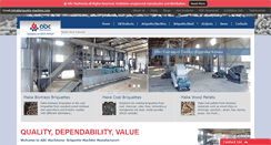 Desktop Screenshot of briquette-machine.com